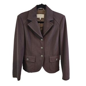 Ana Sousa Size 12 Brown Blazer